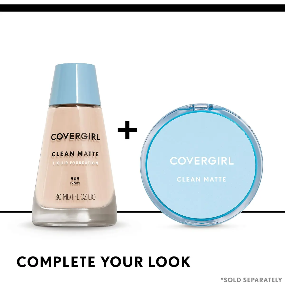 COVERGIRL Clean Matte Pressed Powder Tawny 10 g (Pack of 2) | Dermatologically Tested & Non-Comedogenic - view 4