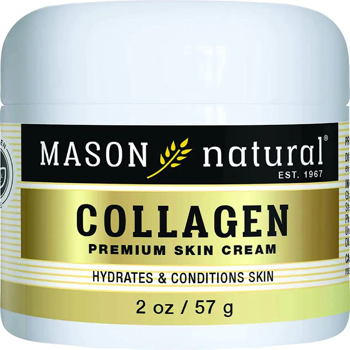 MASON NATURAL Collagen Premium Skin Cream - Anti Aging Face & Body Moisturizer, Pear Scent, 2 OZ (Pack of 3) - view 7