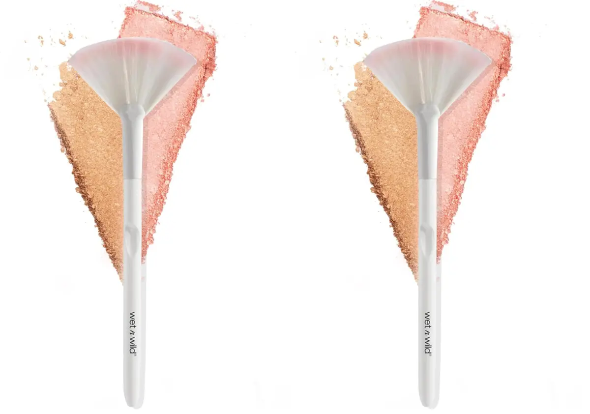 wet n wild Fan Brush - Pack of 2 for Highlighter & Blush Application - main product image
