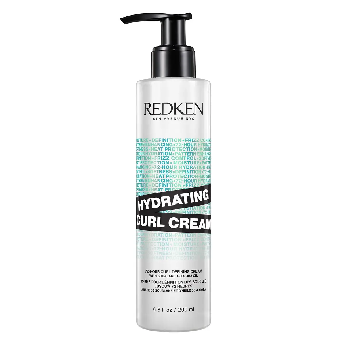 Redken Hydrating Curl Cream for Curly Hair 200ml (6.8 Fl Oz) | 72-Hour Curl Definition & Hydration - main product image