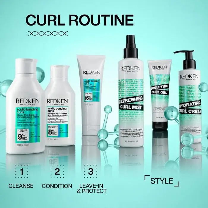 Redken Hydrating Curl Cream for Curly Hair 200ml (6.8 Fl Oz) | 72-Hour Curl Definition & Hydration - view 8