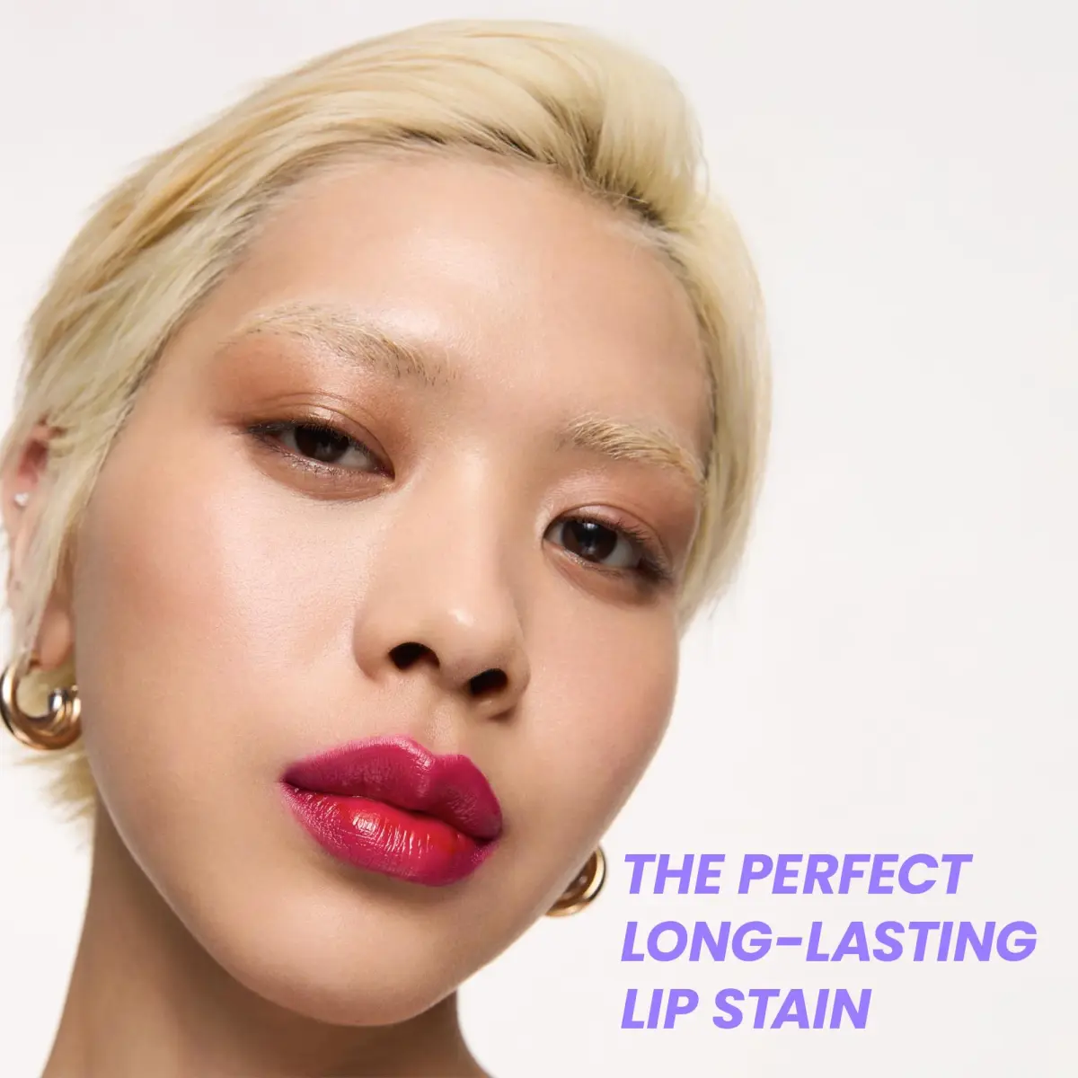 Wonderskin Wonder Blading Lip Stain Masque, Neon Rose 4ml (0.14 Fl Oz) | Long-Lasting, Waterproof, Transfer-Proof - view 7