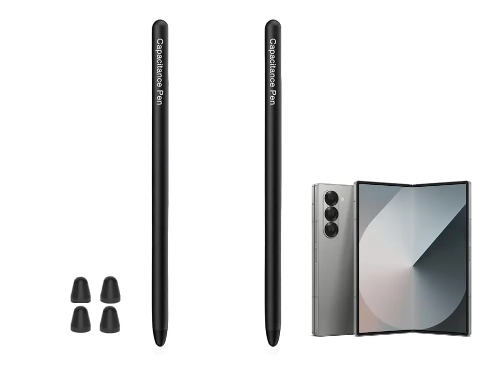 thexxa Stylus Pen 2 Pack for Samsung Galaxy Z Fold 5/4/3 Edition S Pen Replacement, 120mm (6mm Width) - view 2