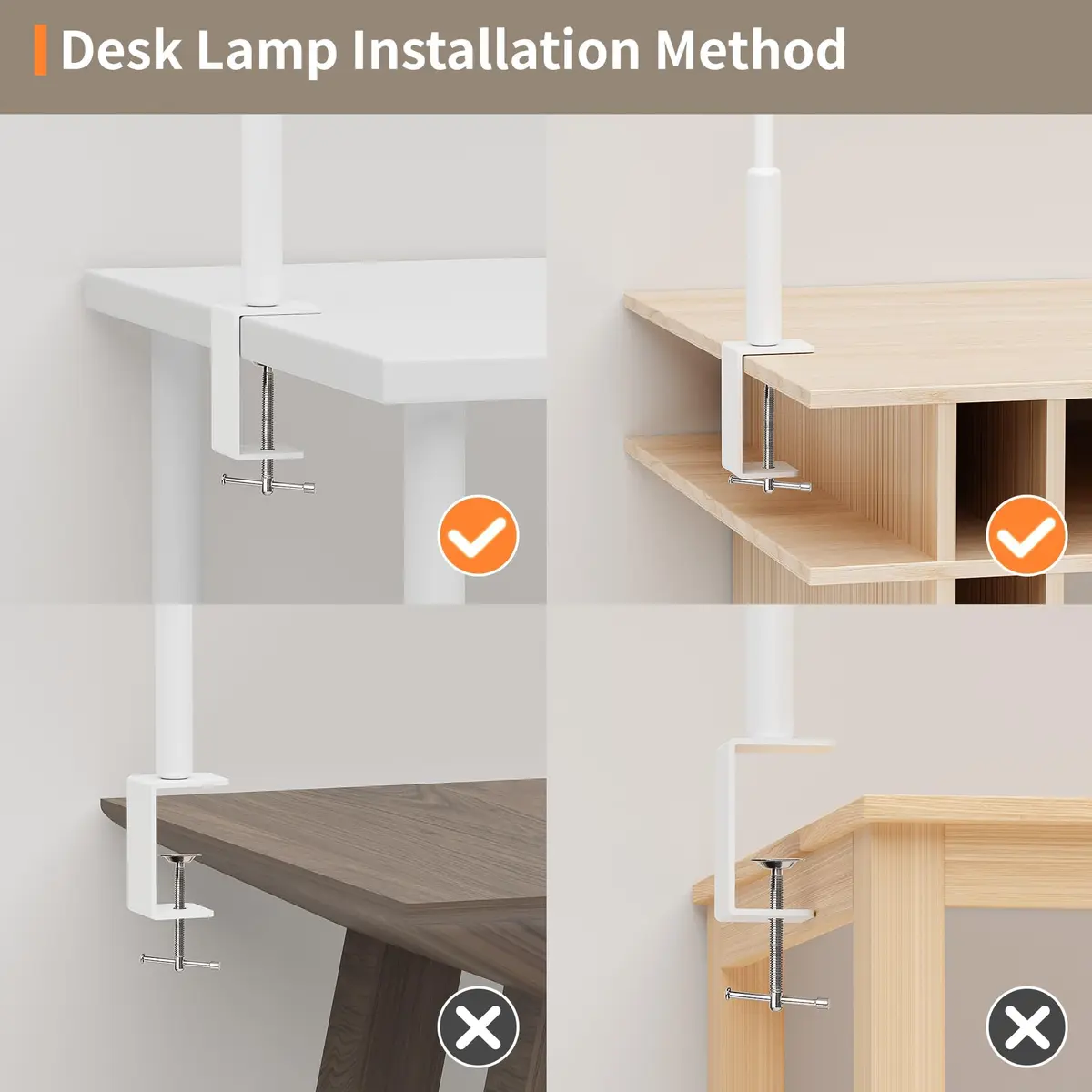 SEOUFRDZ LED Desk Lamp with Clamp, Adjustable Brightness & Color, Eye Protection, 360° Gooseneck (55.28 USD Offer) - view 8