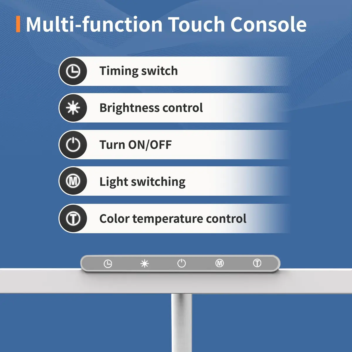 SEOUFRDZ LED Desk Lamp with Clamp, Adjustable Brightness & Color, Eye Protection, 360° Gooseneck (55.28 USD Offer) - view 4