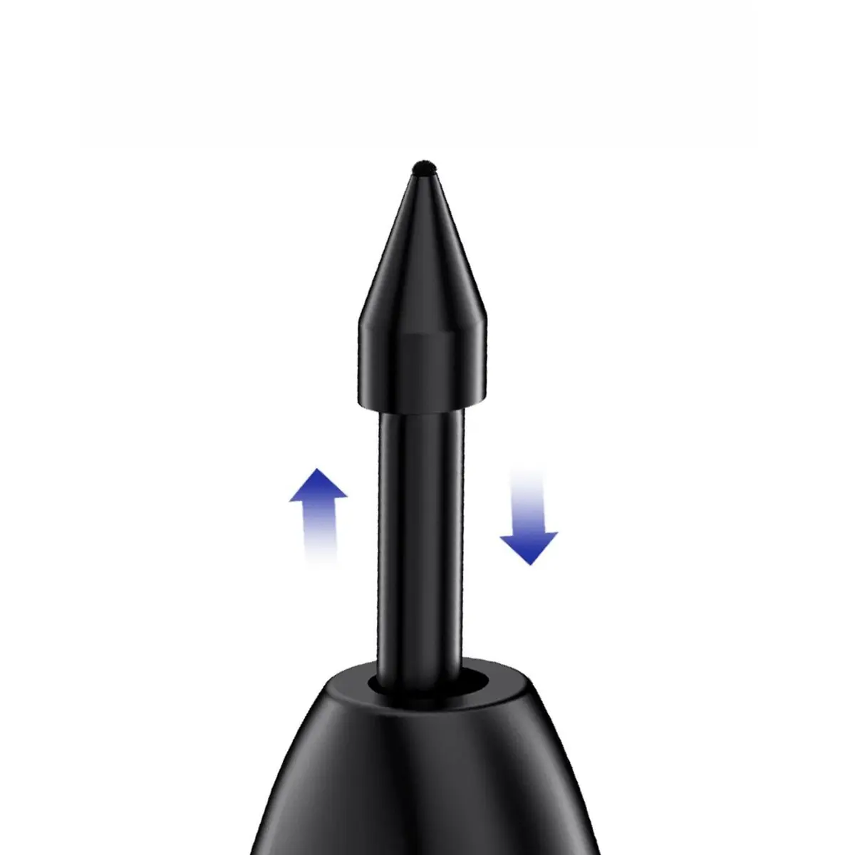 thexxa Galaxy Tab S9 FE S Pen Replacement Stylus Pen | 4,096 Pressure Levels, Magnetic Bracket, White - view 6