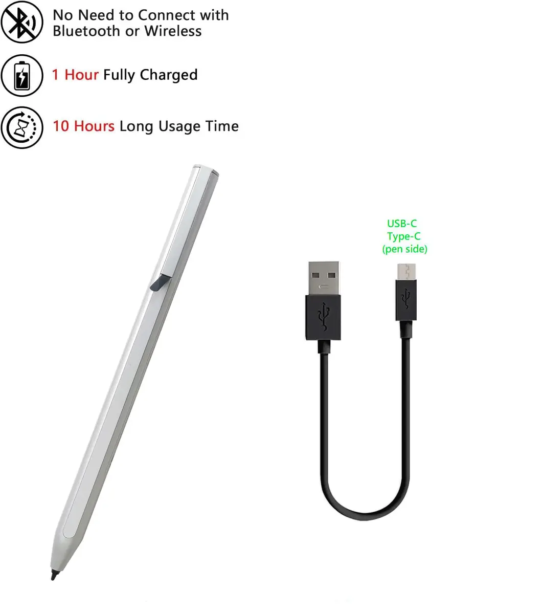 MITATTOK Rechargeable Active Stylus Pen 1.6mm | USI Certified for Touchscreen Tablets & Chromebooks - view 6