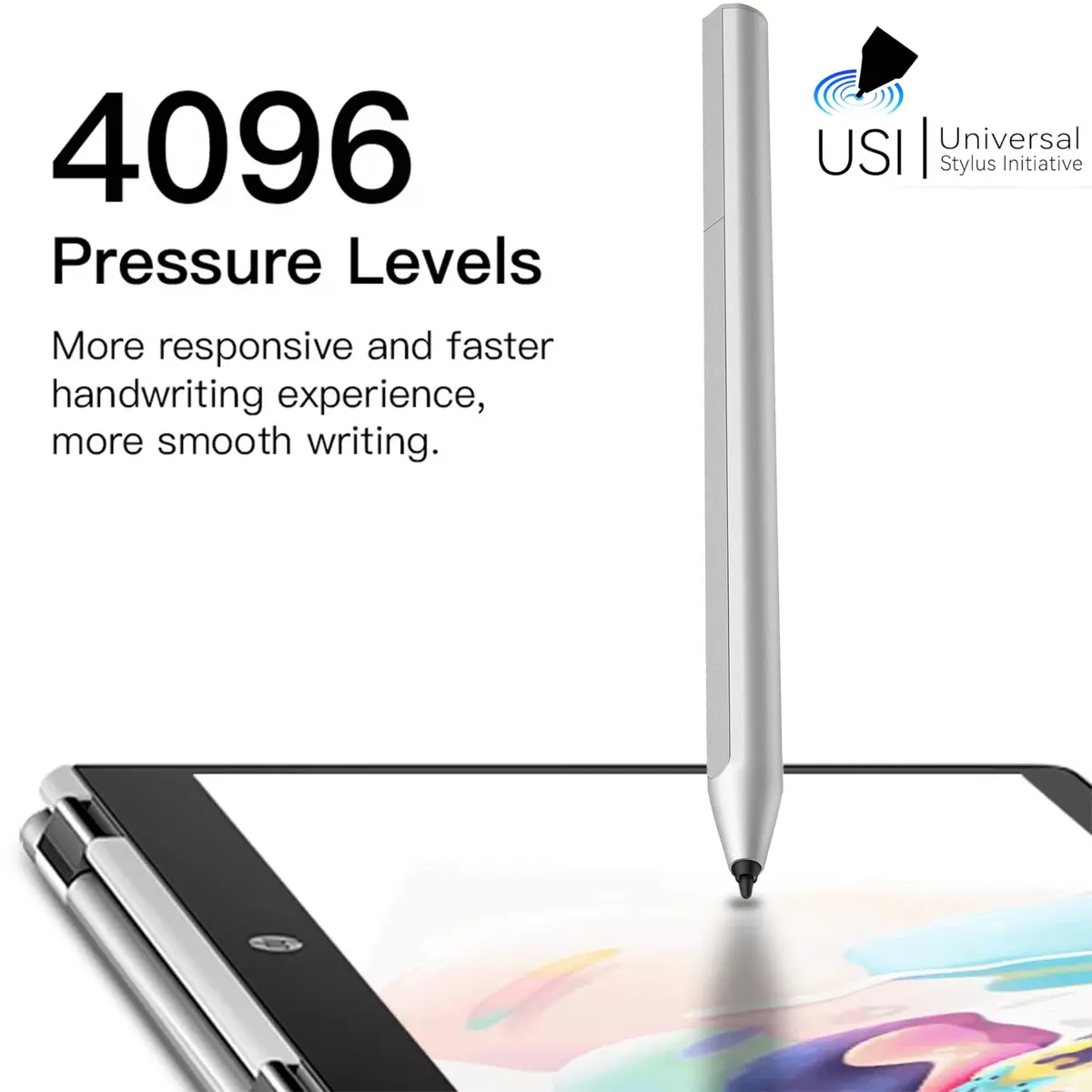 MITATTOK Rechargeable Active Stylus Pen 1.6mm | USI Certified for Touchscreen Tablets & Chromebooks - view 2