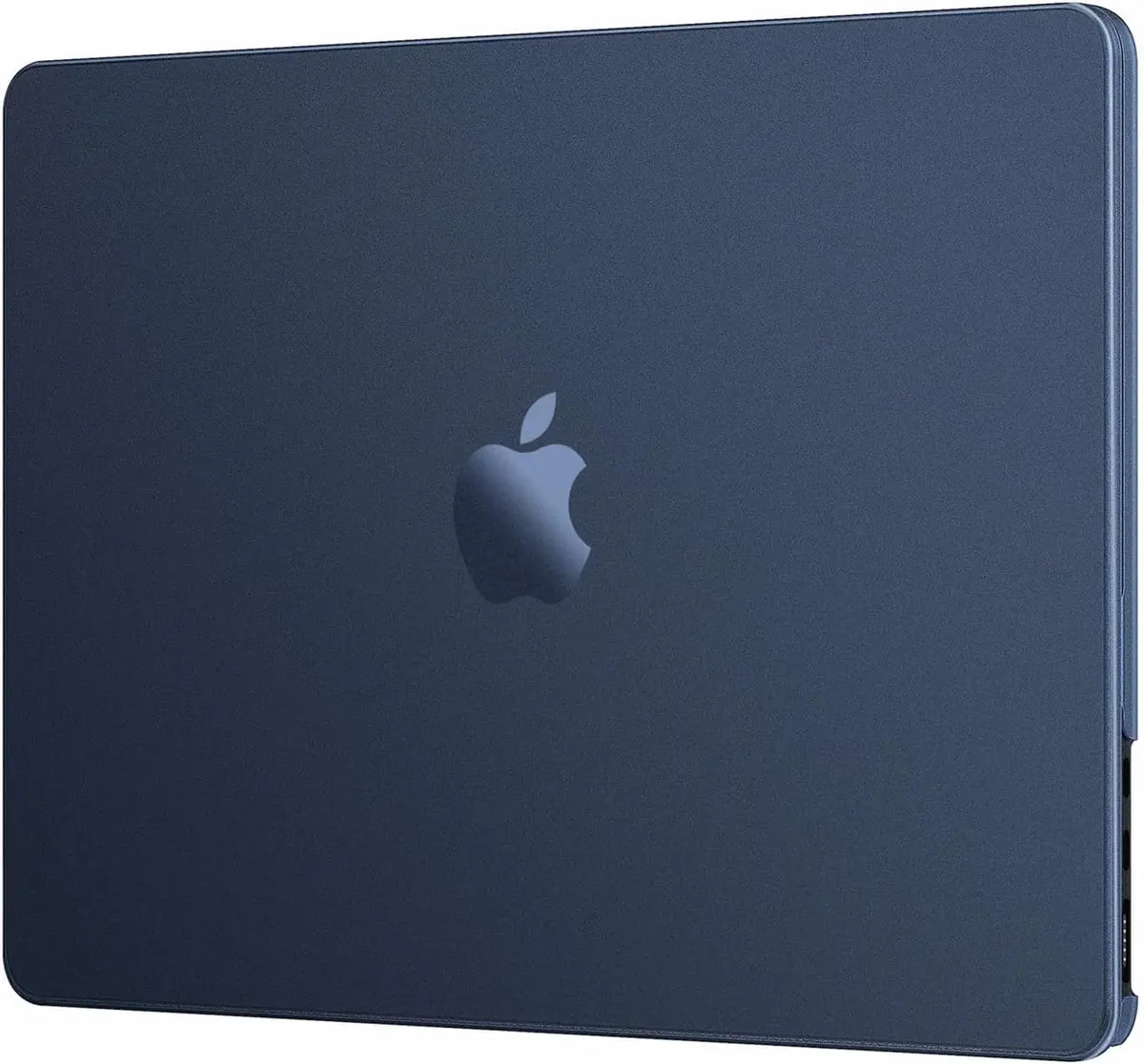 EooCoo Matte Hard Case for MacBook Air 15 inch M5/M4/M3/M2 Chip (Model A3448/A3241/A3114/A2941) | Midnight Clear - main product image