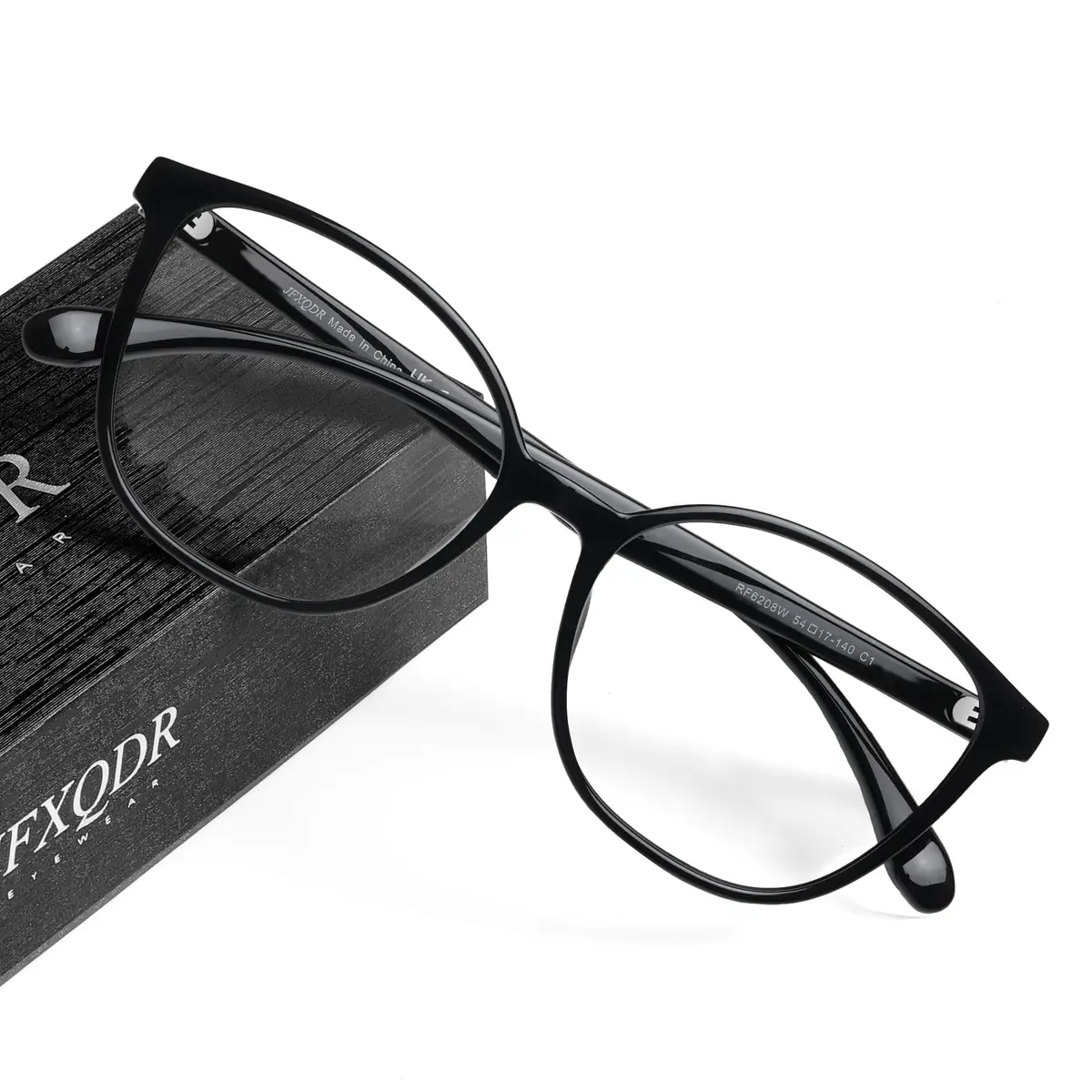 JFXQDR Blue Light Blocking Computer Glasses for Women | UV400 Protection, Lightweight TR90 Frame - main product image