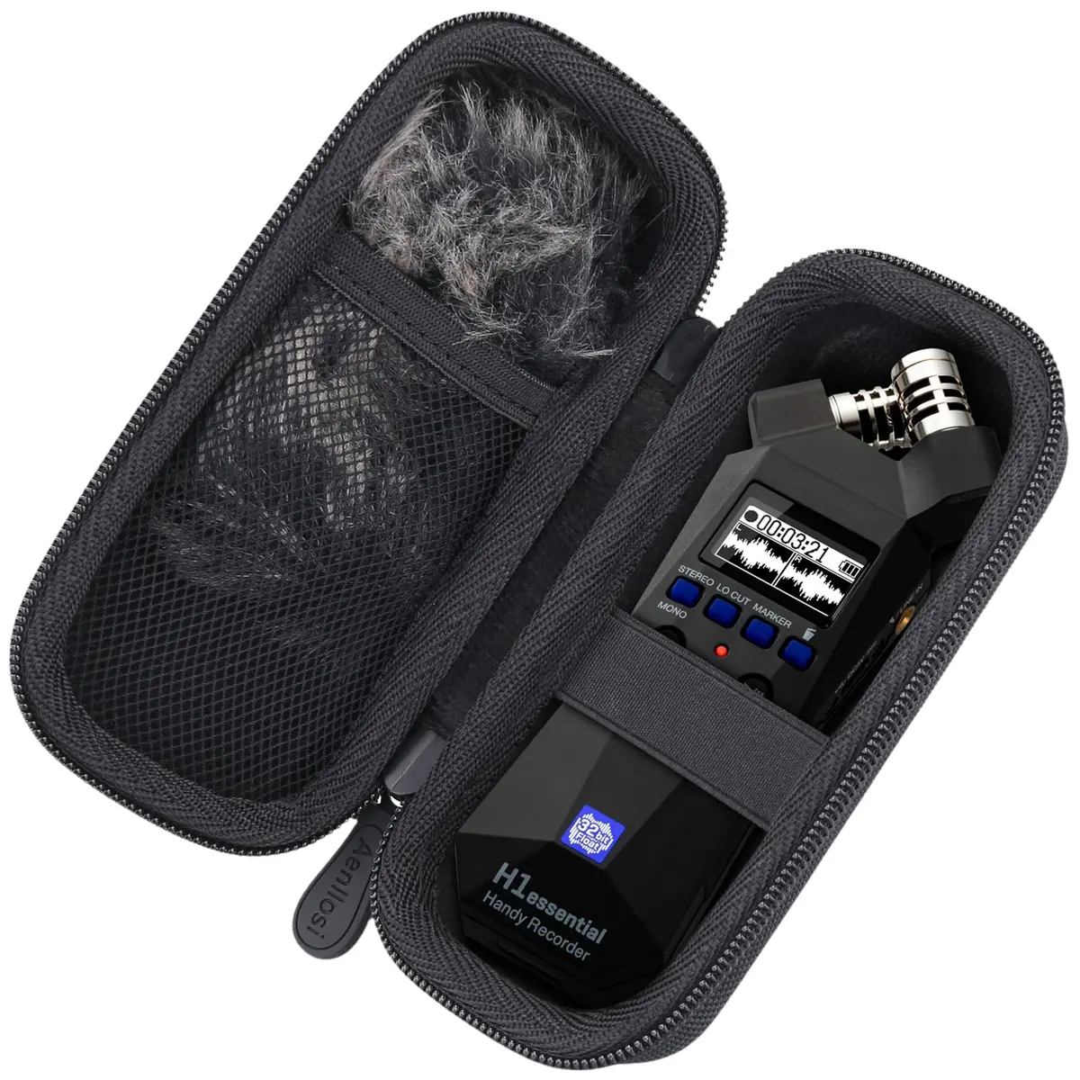 Aenllosi Hard Case for Zoom H1essential Stereo Handy Recorder | Waterproof Shockproof Dustproof Insulated - view 2