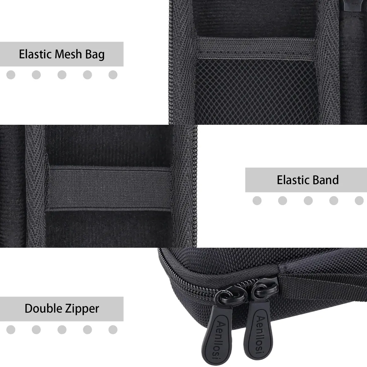 Aenllosi Hard Case for Zoom H1essential Stereo Handy Recorder | Waterproof Shockproof Dustproof Insulated - view 4
