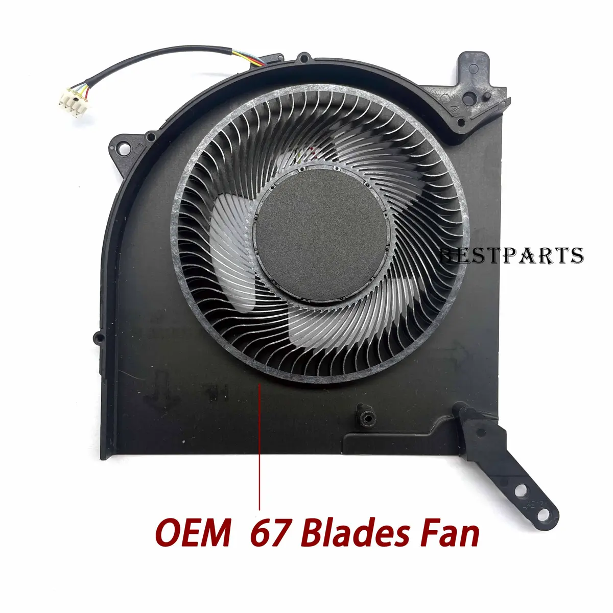 BestParts CPU+GPU Cooling Fan Replacement for Lenovo Legion 5 Pro 16ACH6H (2x 10V Fans) - view 5