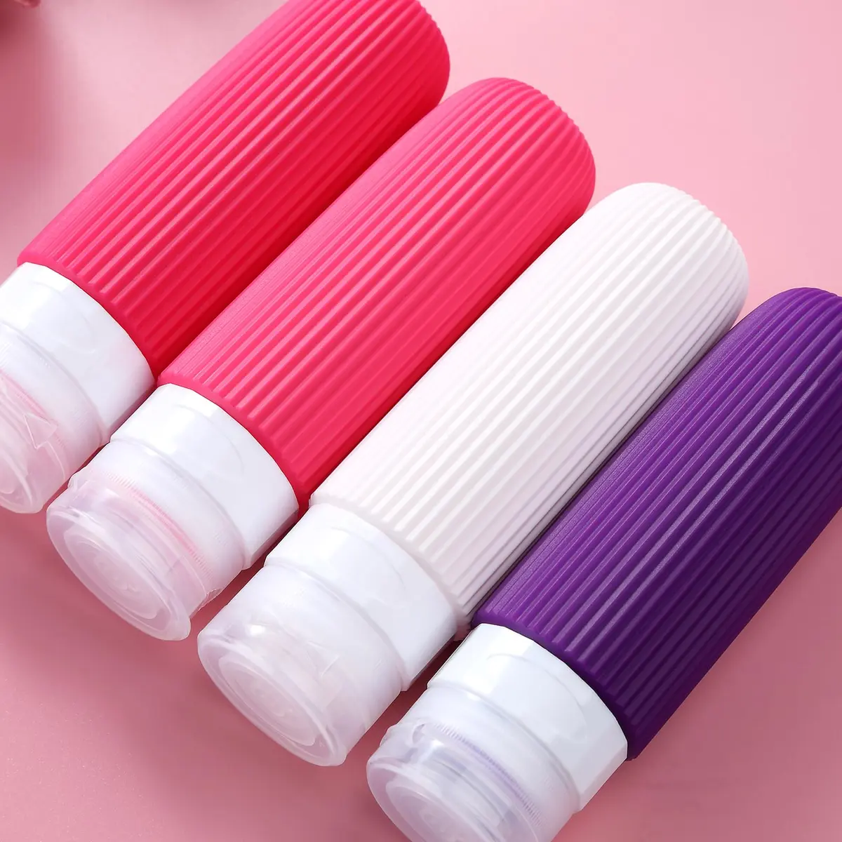 Mrsdry 3oz Travel Bottles | Leak Proof Silicone Toiletry Containers for TSA Travel - view 6