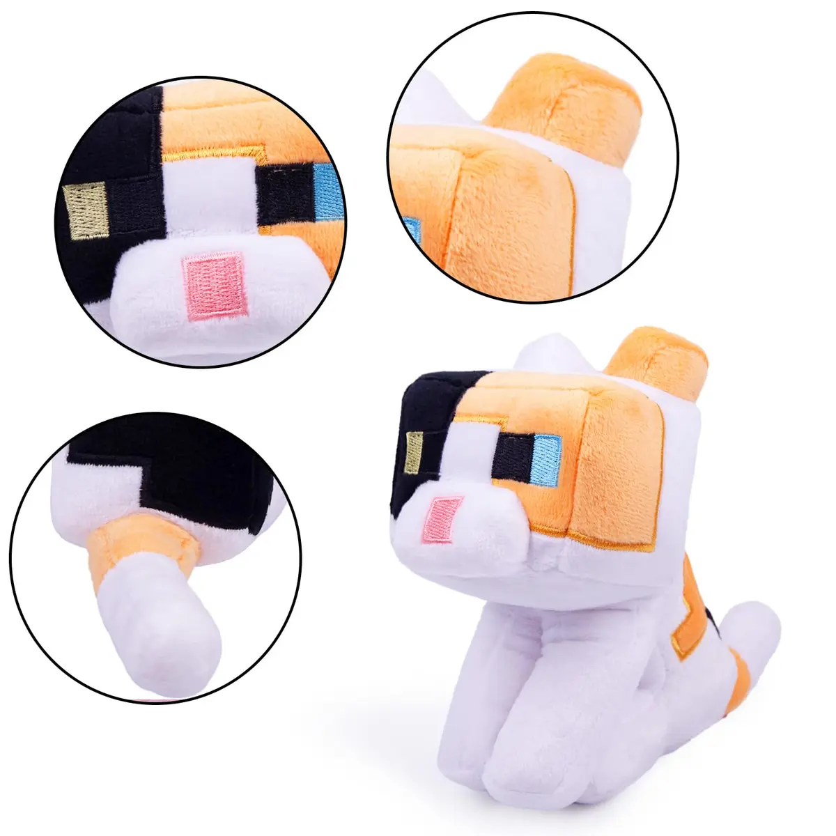 Weddye Pixel-Style Game Plush Character 8 inches | Video Game-Inspired Collectible Toy - view 2
