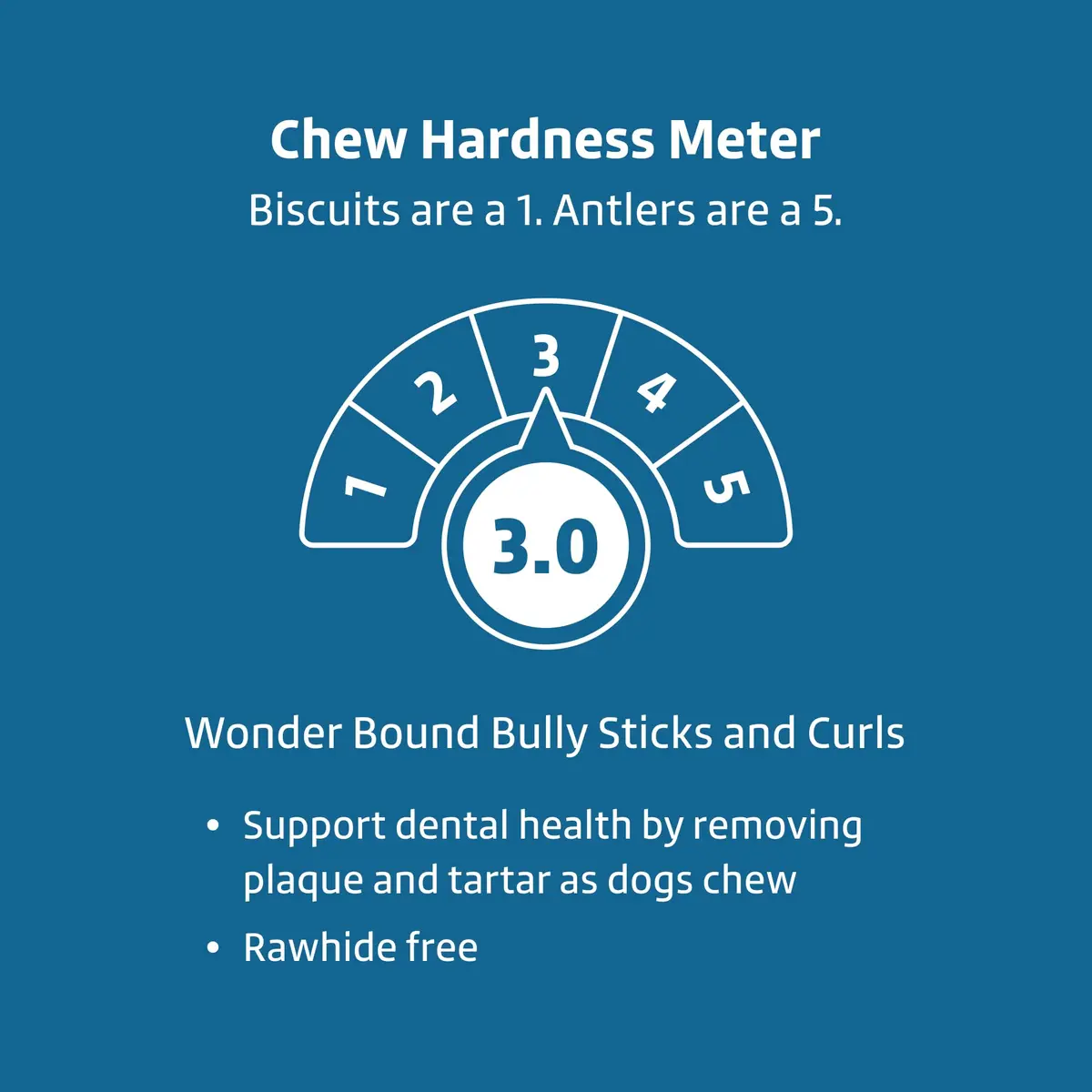 Wonder Bound Bully Sticks Dog Treats 12 inch | All-Natural, Highly Digestible, Long Lasting (12 Count) - view 4