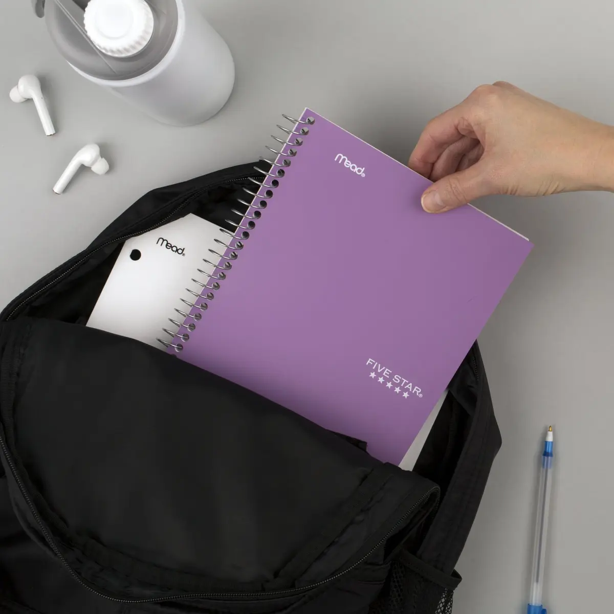 Five Star Spiral Notebook 2 Subject College Ruled 6" x 9-1/2" 80 Sheets | SFI Certified Paper - view 8