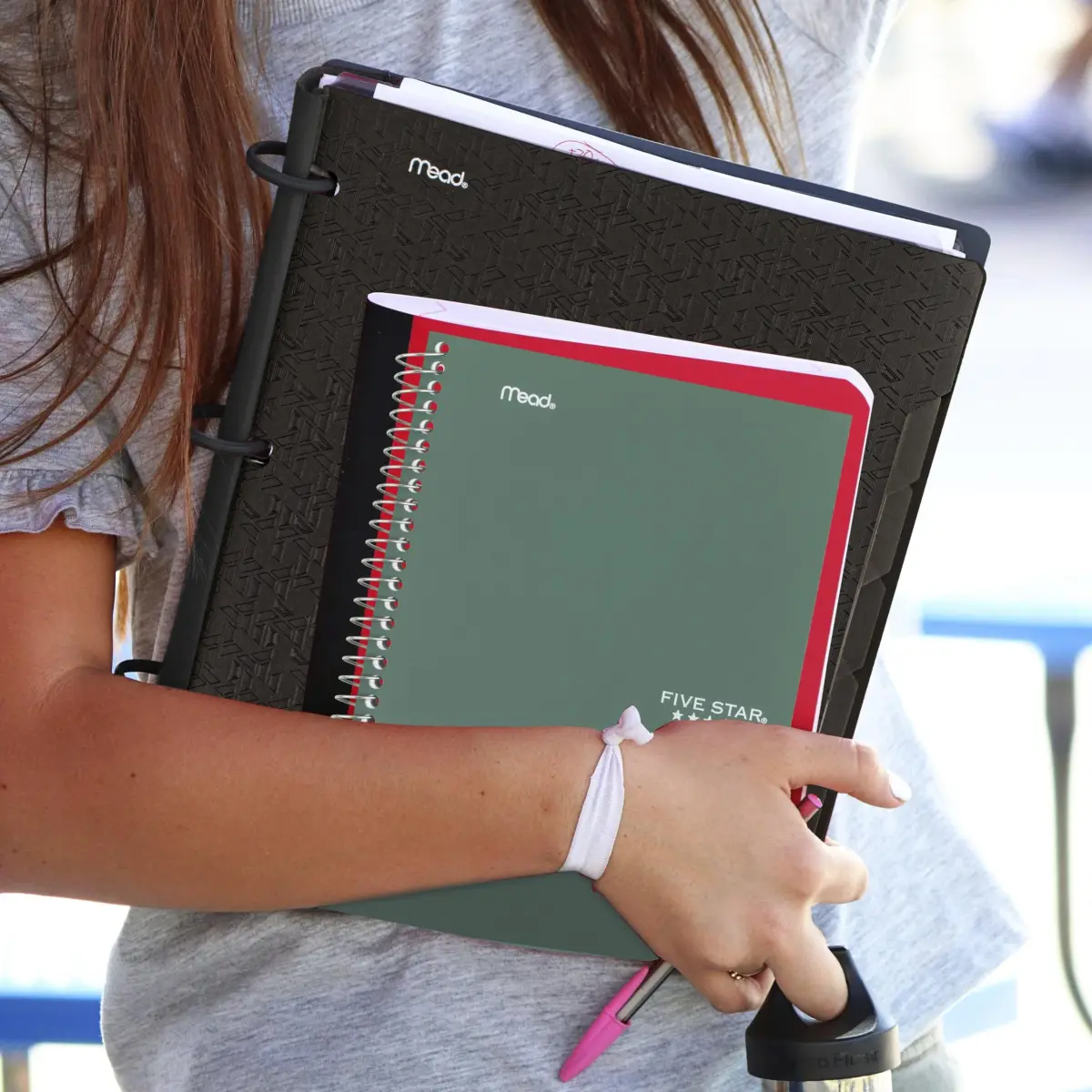 Five Star Spiral Notebook 2 Subject 6" x 9-1/2" 80 Sheets Seaglass Green | College Ruled Paper Fights Ink Bleed - view 7