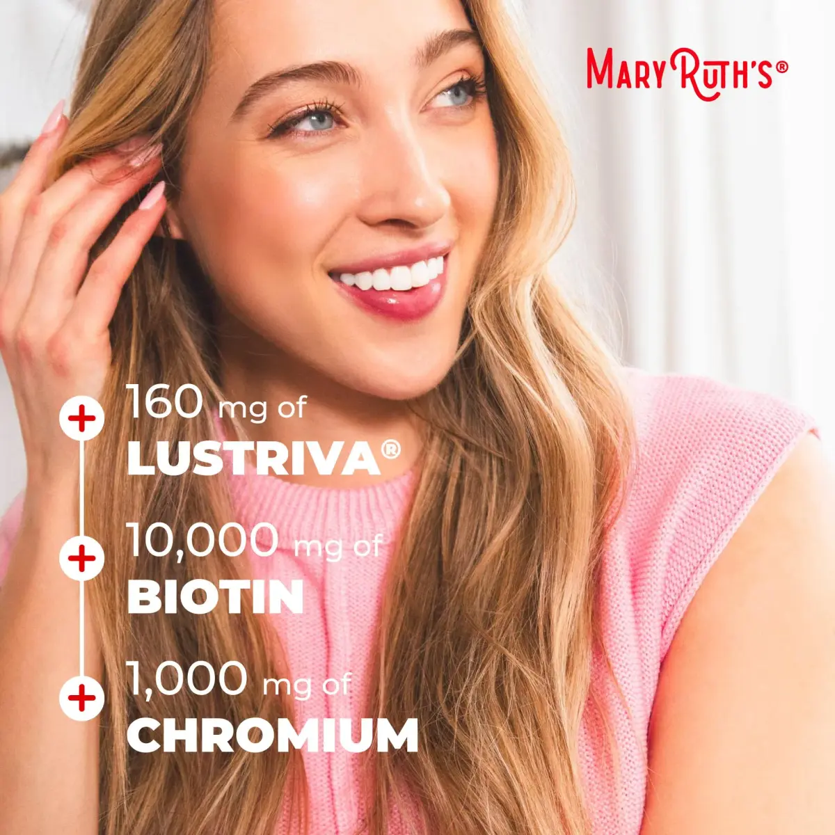 MARYRUTH'S Liquid Multivitamin + Hair Growth 440ml (15.22 Fl Oz) | Clinically Thicker Hair & Skin Support - view 7