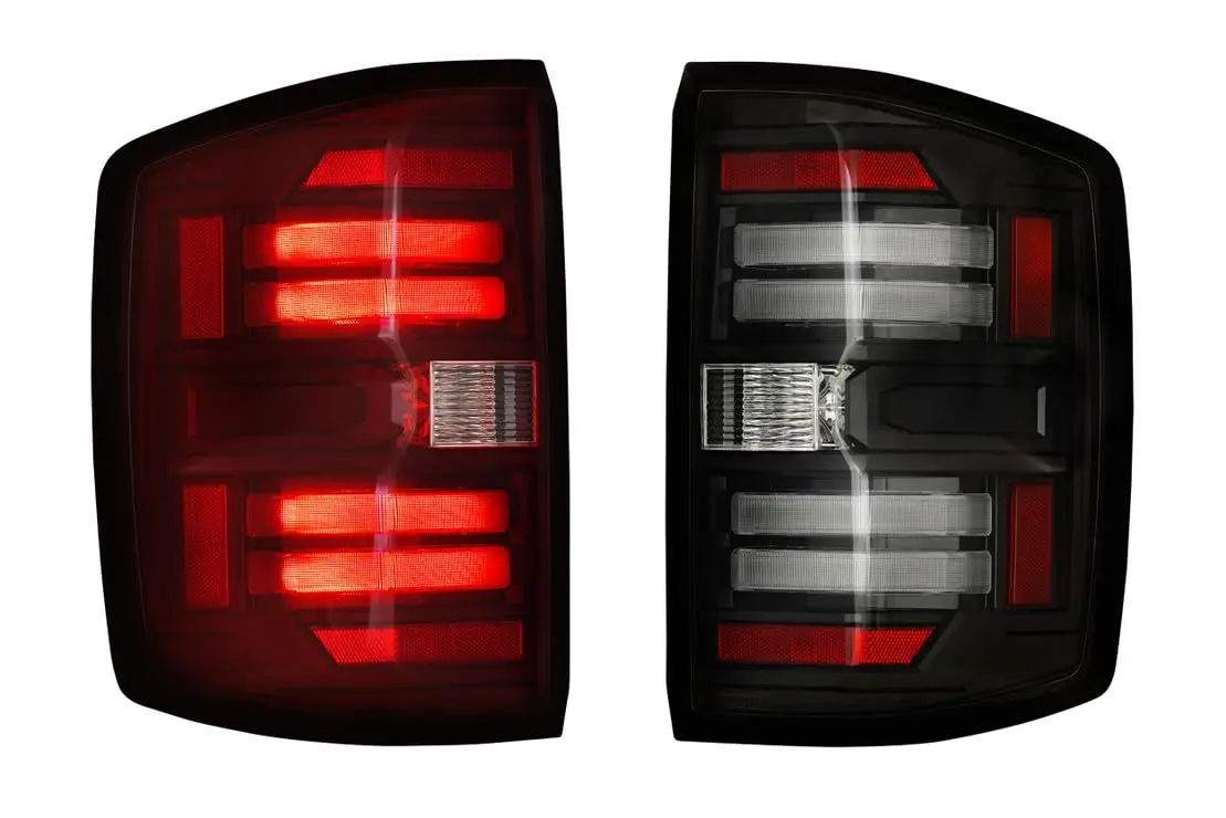 Morimoto XB LED Smoked Taillights | Modern Silverado 1500 Style, DOT & SAE Compliant, 2014-2018 - main product image