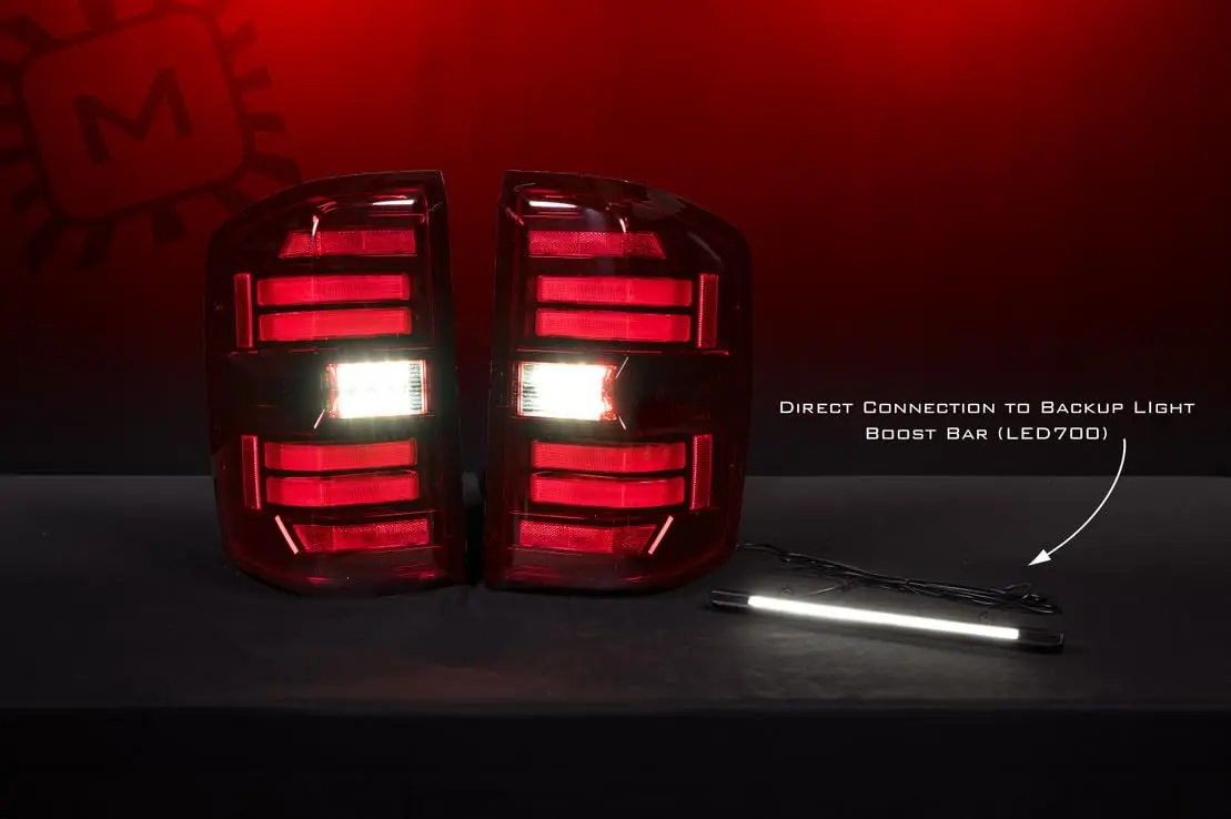 Morimoto XB LED Smoked Taillights | Modern Silverado 1500 Style, DOT & SAE Compliant, 2014-2018 - view 6