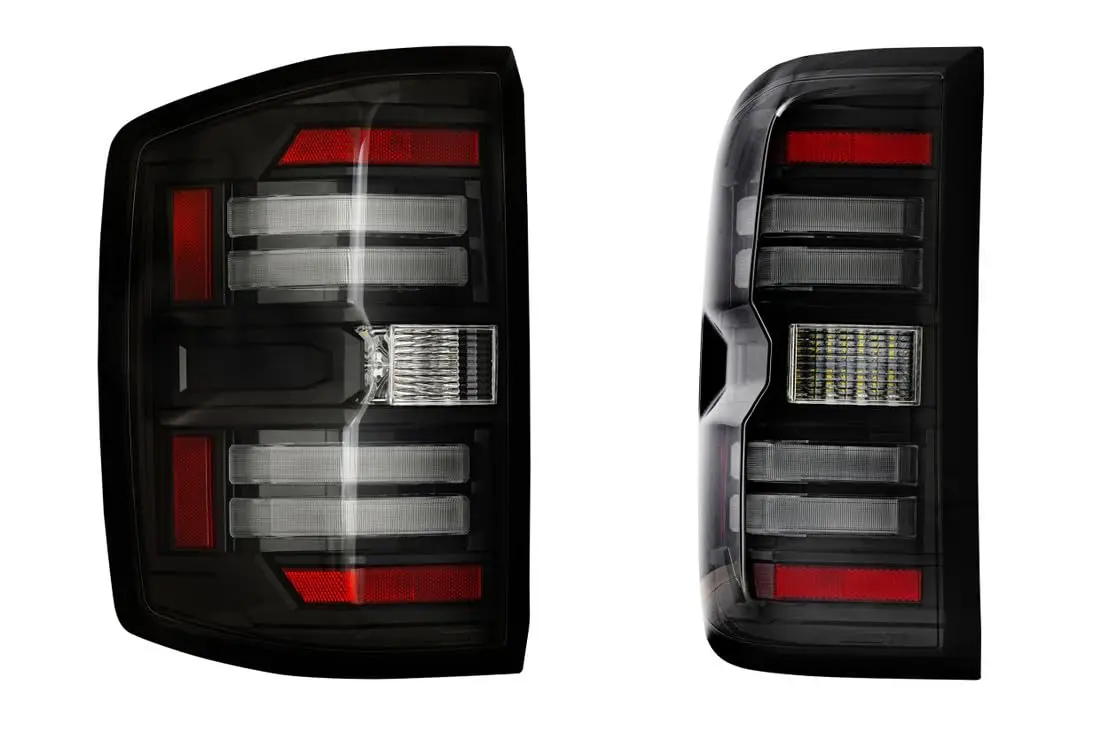 Morimoto XB LED Smoked Taillights | Modern Silverado 1500 Style, DOT & SAE Compliant, 2014-2018 - view 2