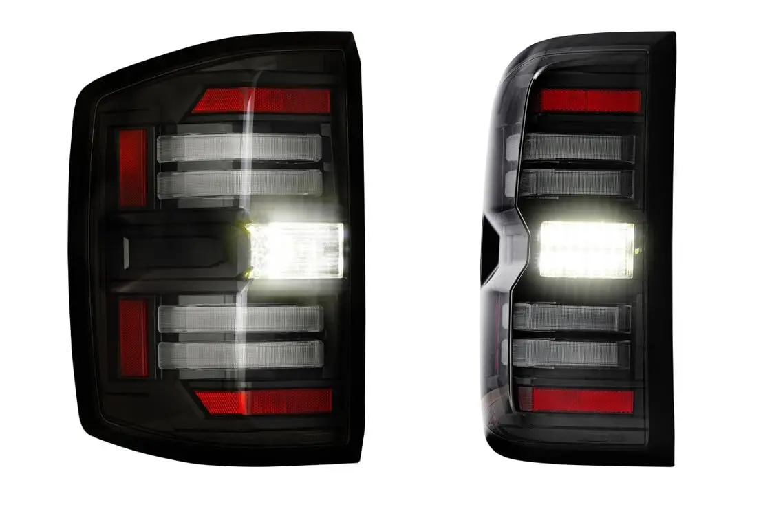 Morimoto XB LED Smoked Taillights | Modern Silverado 1500 Style, DOT & SAE Compliant, 2014-2018 - view 3