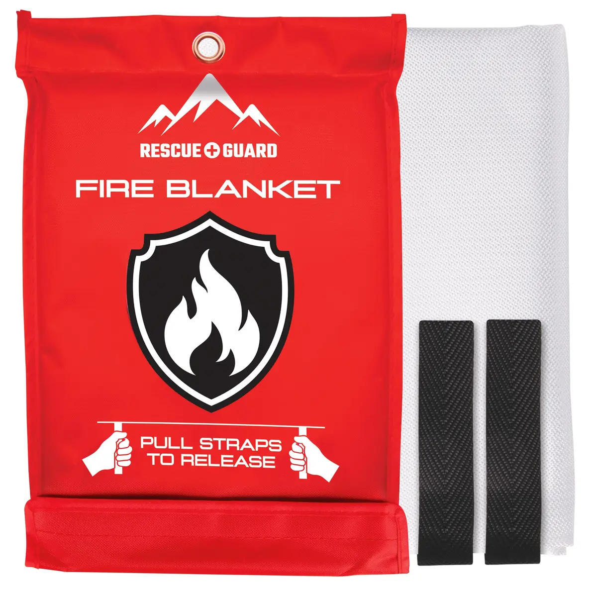 RESCUE GUARD Fire Blanket 40"x40" | Fire Safety for Home & Kitchen - main product image