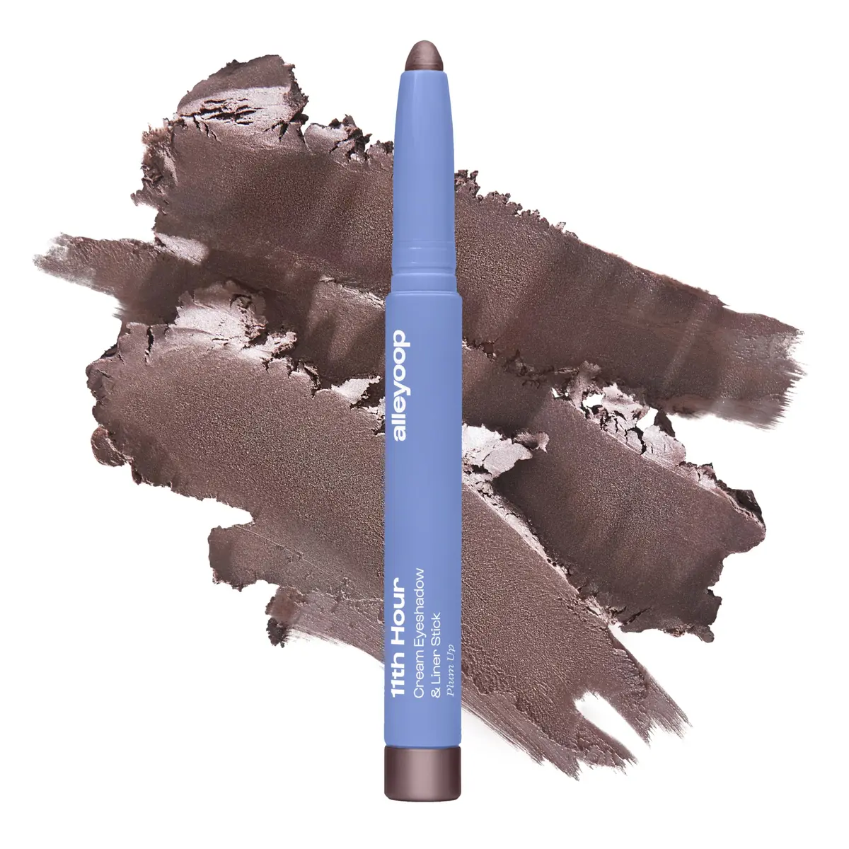 ALLEYOOP 11th Hour Cream Eyeshadow Stick & Liner, Smoky Amethyst Shimmer | Waterproof, Long-Lasting, 13+ Hours - main product image