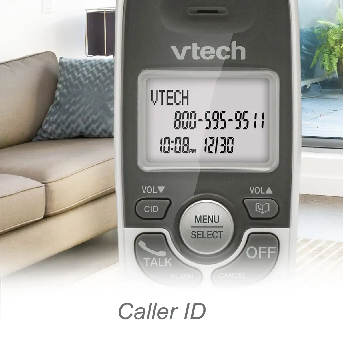VTech VG134 DECT 6.0 Cordless Phone with Answering System, Caller ID & Speakerphone | 1000 ft Range - view 4
