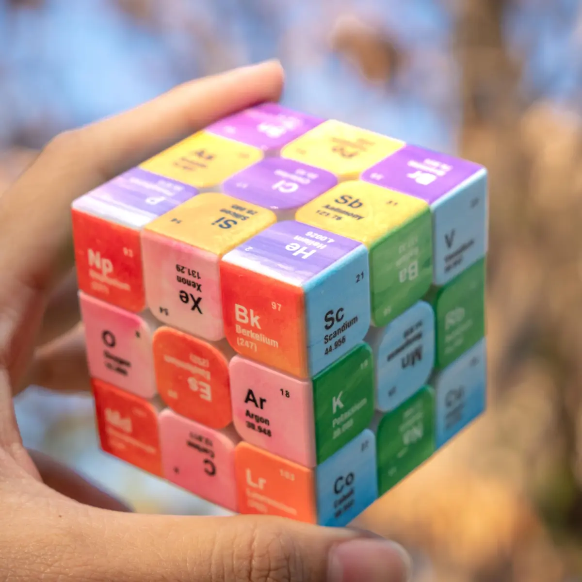 Cuberspeed Periodic Table 3x3 Speed Cube Puzzle Magic Cube 7.62 cm (3x3x3) | Educational STEM Learning Toy - view 5