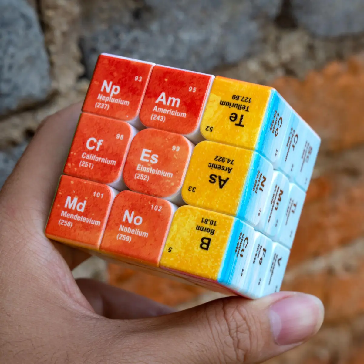 Cuberspeed Periodic Table 3x3 Speed Cube Puzzle Magic Cube 7.62 cm (3x3x3) | Educational STEM Learning Toy - view 7