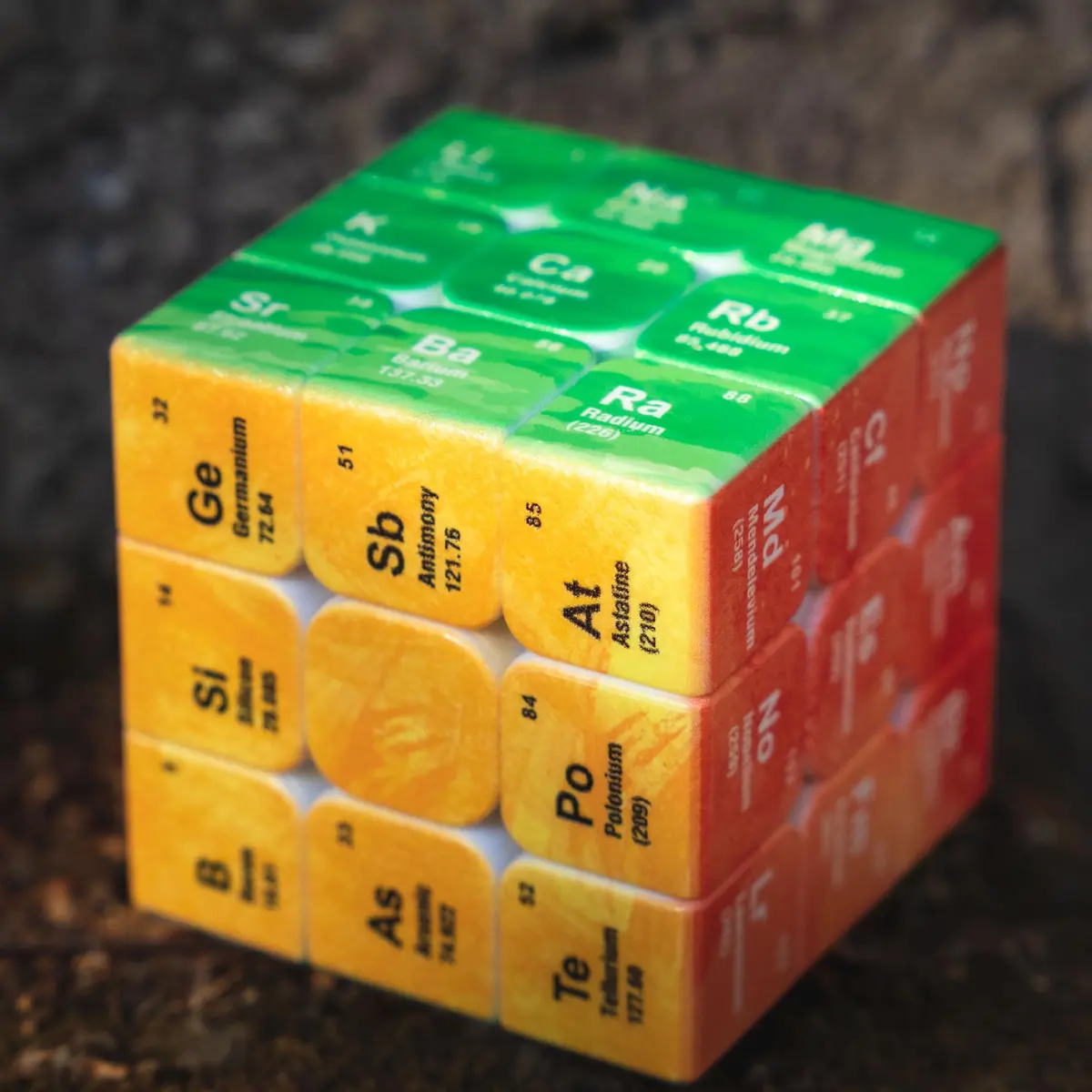Cuberspeed Periodic Table 3x3 Speed Cube Puzzle Magic Cube 7.62 cm (3x3x3) | Educational STEM Learning Toy - view 4