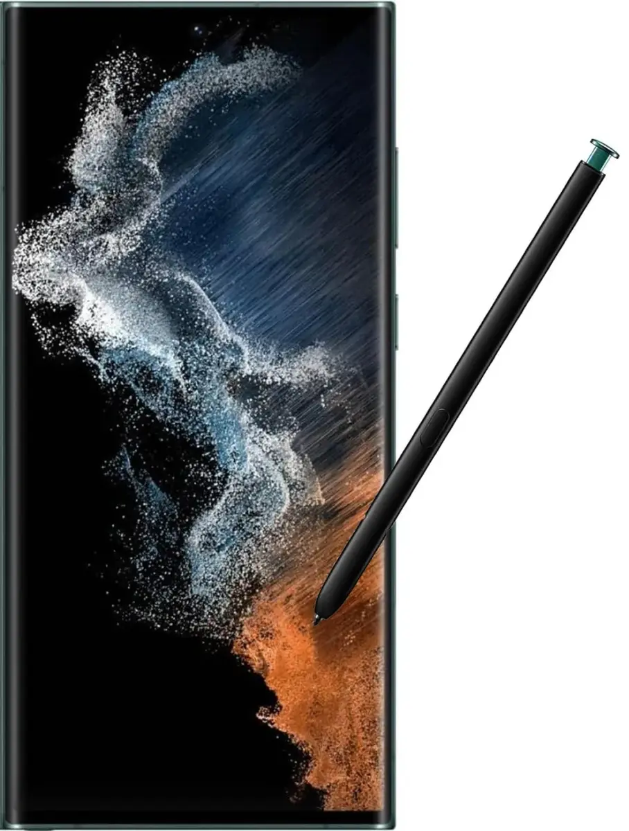 Befzygwk Replacement Stylus Pen for Samsung Galaxy S22 Ultra 5G (2-Pack, Green) | 4096 Pressure Levels - view 5