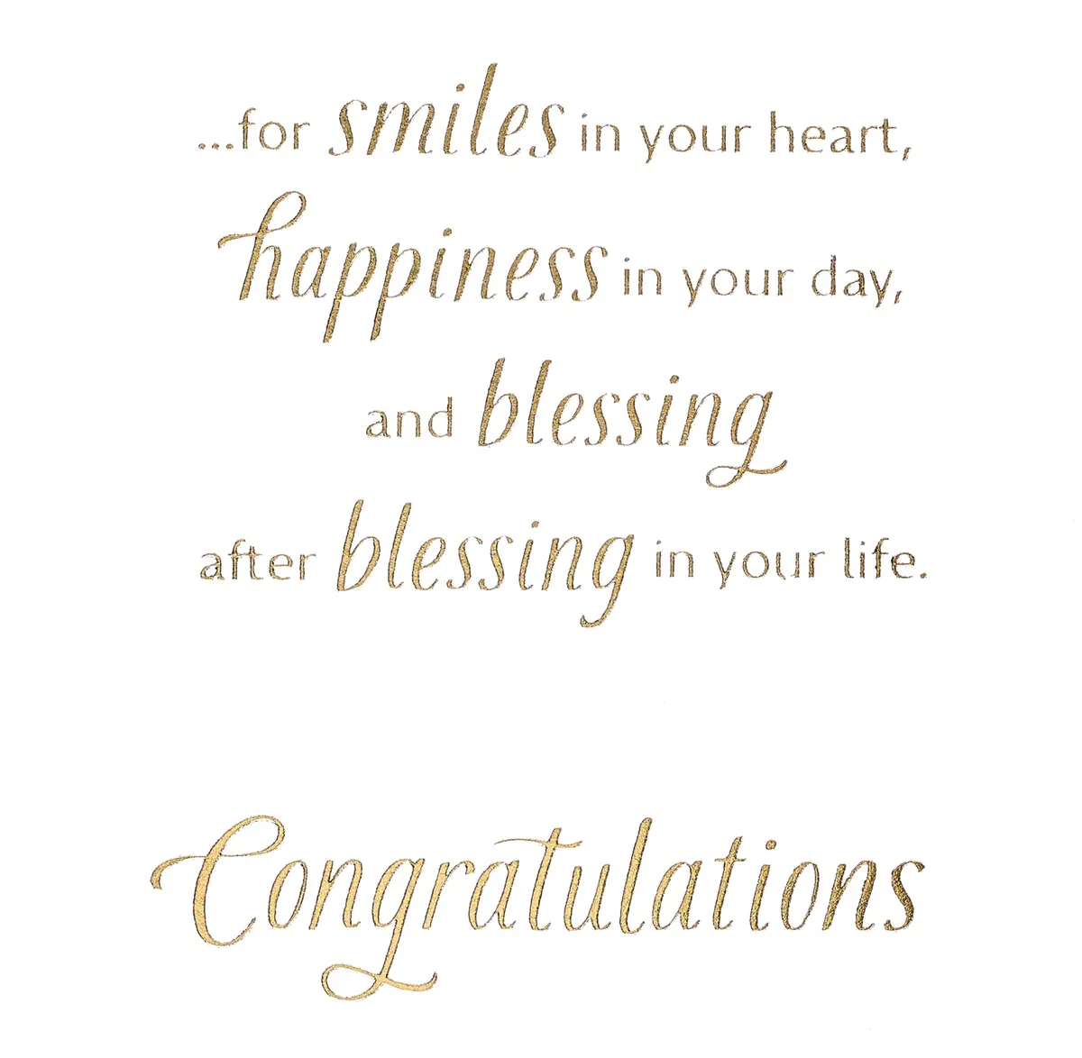 American Greetings First Communion Card (A First Communion Wish) 17cm (6.75in) | Religious Blessing for Godchildren - view 3
