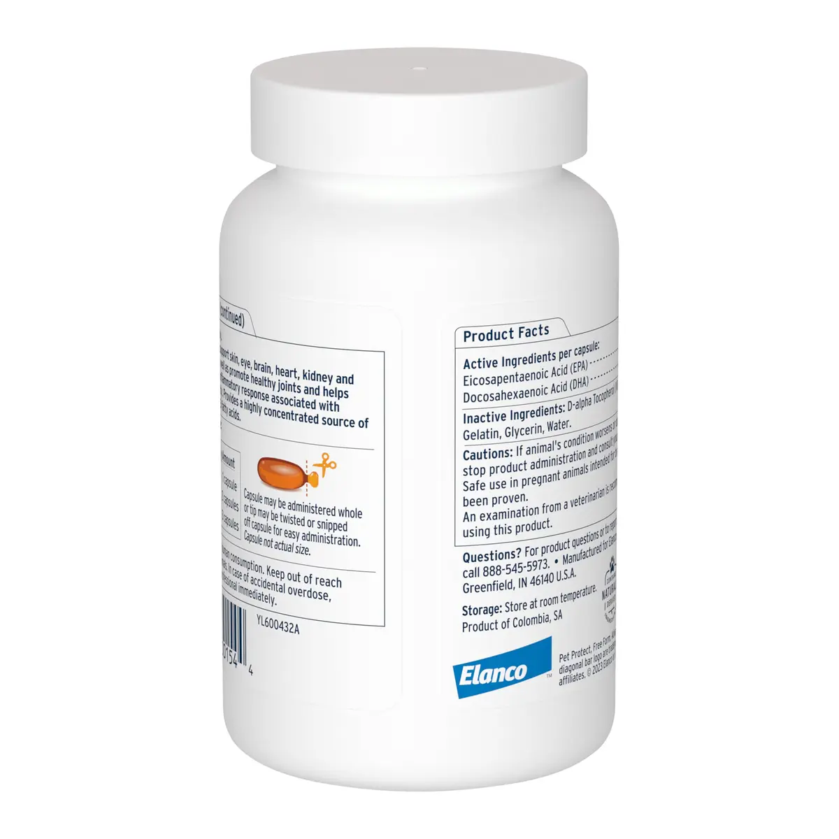 Pet Protect Omega-3 Fish Oil Supplement for Medium & Large Dogs | Supports Joint, Heart & Immune Health - view 2