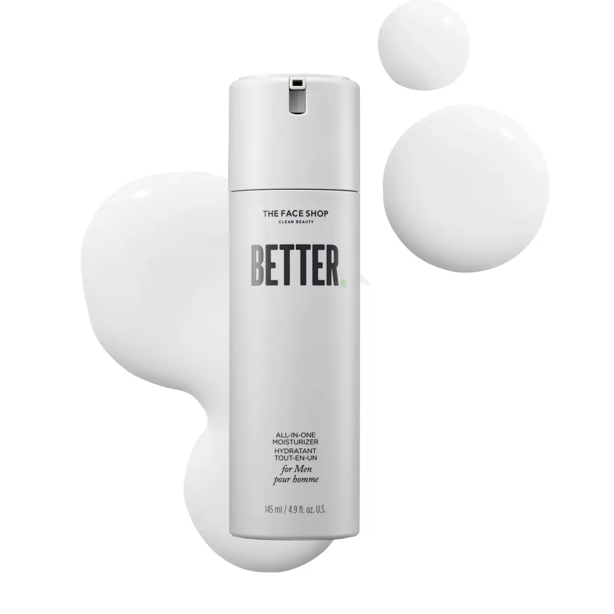 The Face Shop Better All-in-one Men Daily Face Moisturizer 4.9 Fl Oz | Hydrates & Soothes Post-Shave - main product image