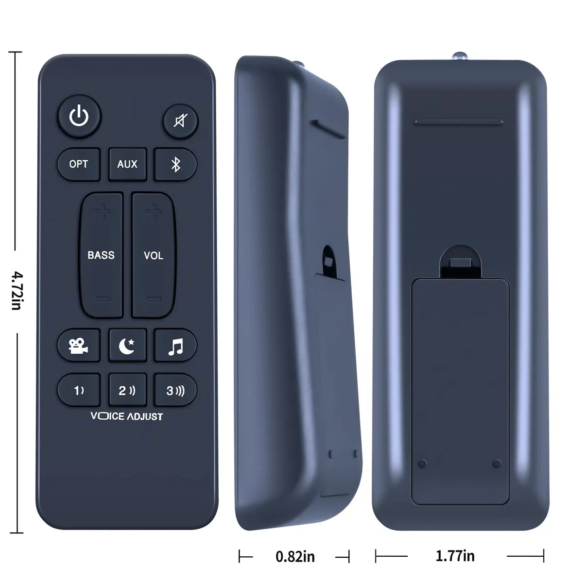 WDZP Replacement Remote Control for Polk Audio Signa S2 Sound Bar | Infrared, 12m Range - view 7