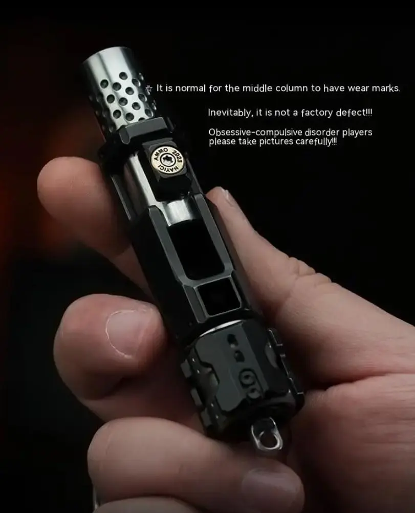 SRTODTG 2-Stage Slide Metal Fidget Slider | Anxiety & Focus Relief (80mm x 25mm x 25mm) - view 3