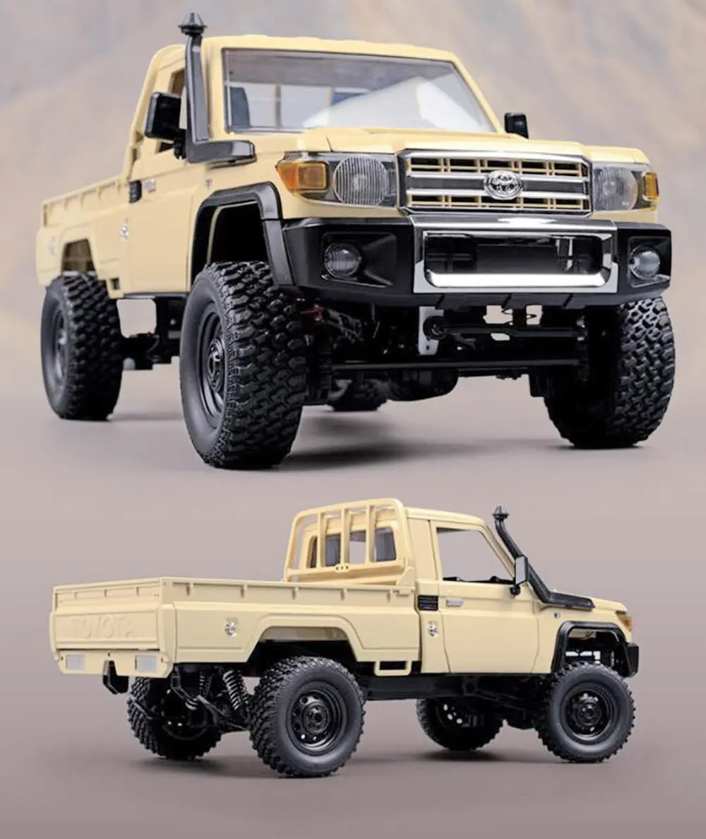 WPLDEWAN RC Rock Crawler 4x4 MN82 Toyota LC79 | 1/12 Scale Off-Road RC Truck for Adults - view 3