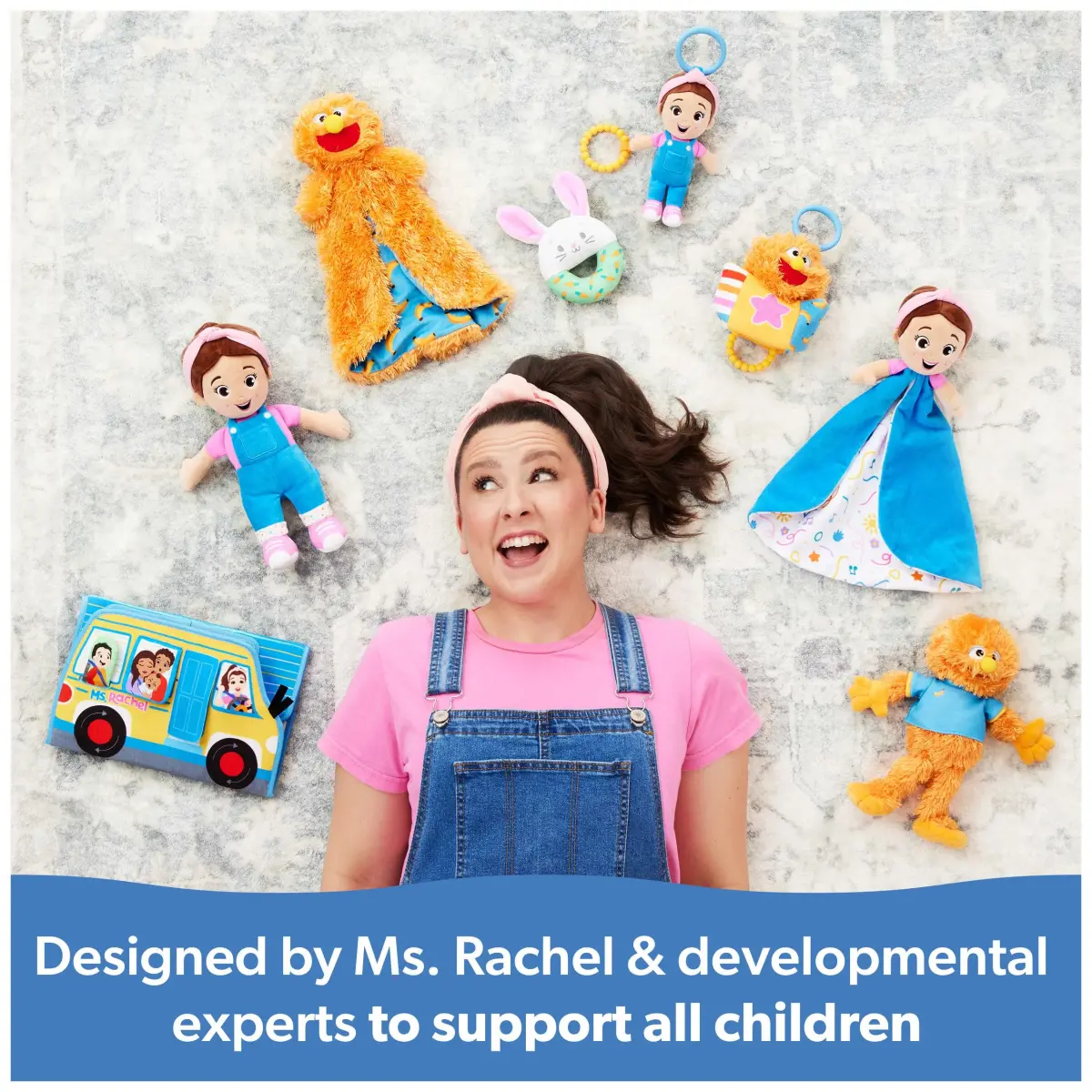 Ms. Rachel Speak & Sing Doll, 16-Inch Interactive Toy with Sounds | Expert-Created Learning Toy for Ages 6 Months+ - view 6