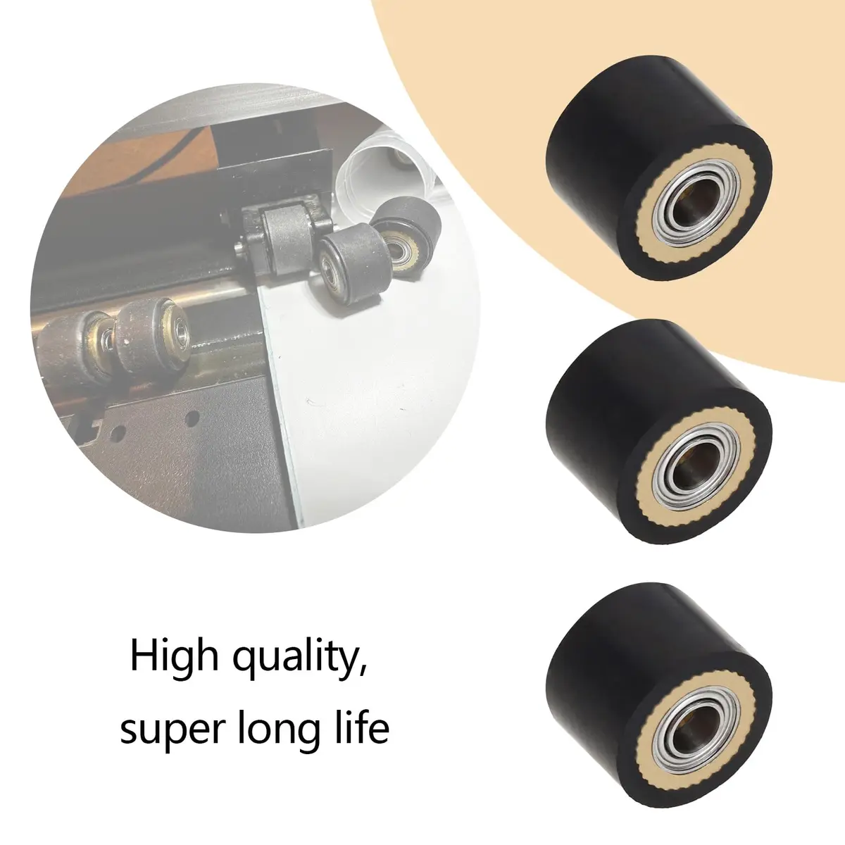 The Lord of the Tools 4pcs Pinch Roller 4x10x14mm | Compatible with Mimaki CG Series Plotter - view 3