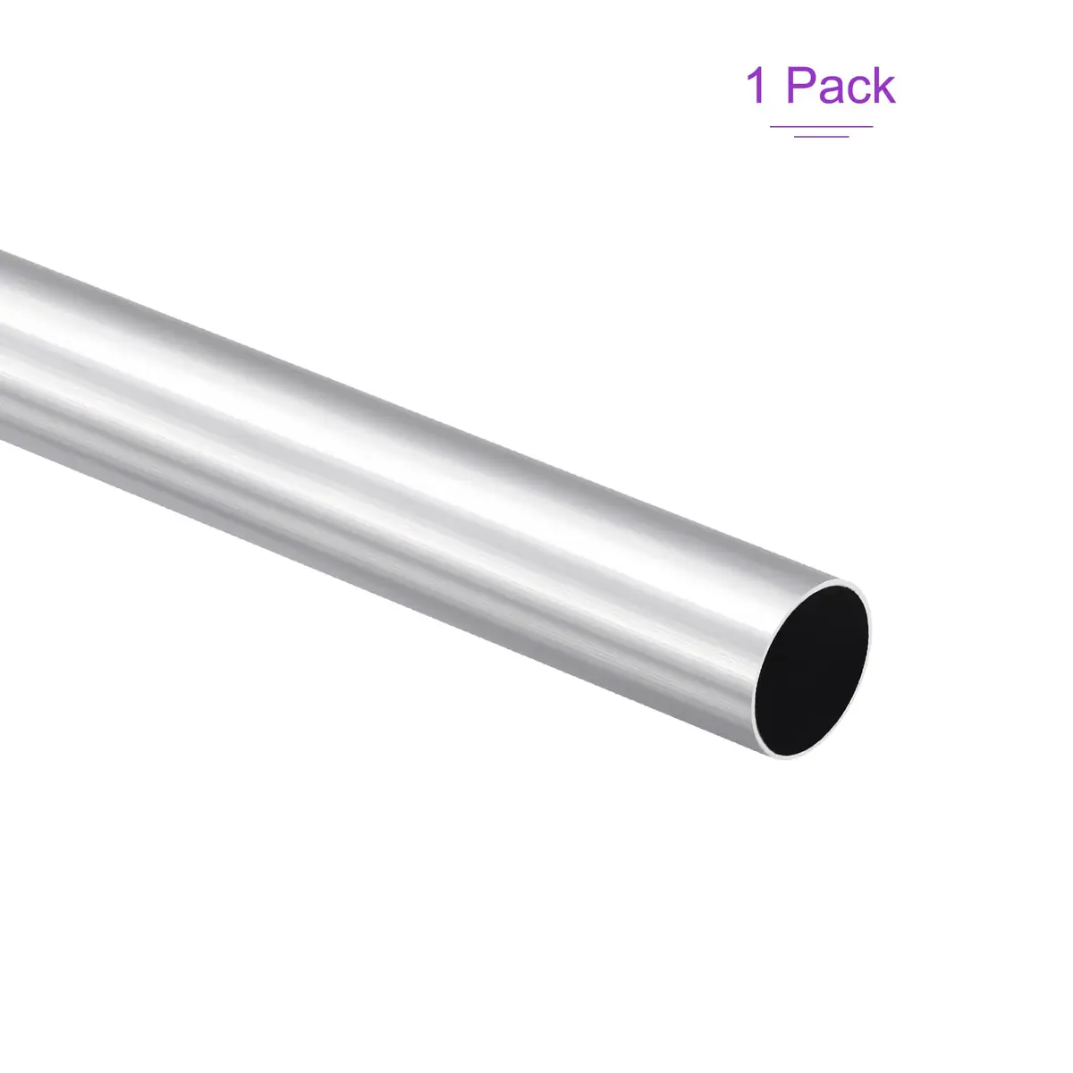 DMiotech 6061 Aluminum Round Tube 25mm OD x 23mm ID x 300mm Length | Industry Metal Tubing for Machinery Frame Construction DIY Projects - view 5