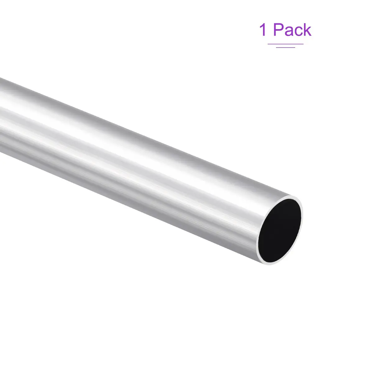 DMiotech 6061 Aluminum Round Tube 25mm OD x 22mm ID x 300mm Length | Corrosion-Resistant Metal Tubing for DIY Projects - view 5