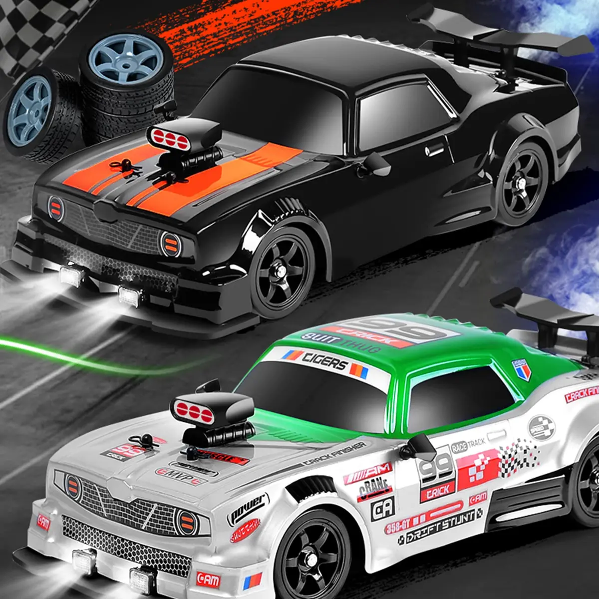 Sakeye RC Drift Car 1:16 Scale 4WD | High Speed Remote Control Toy for Kids & Adults - view 7