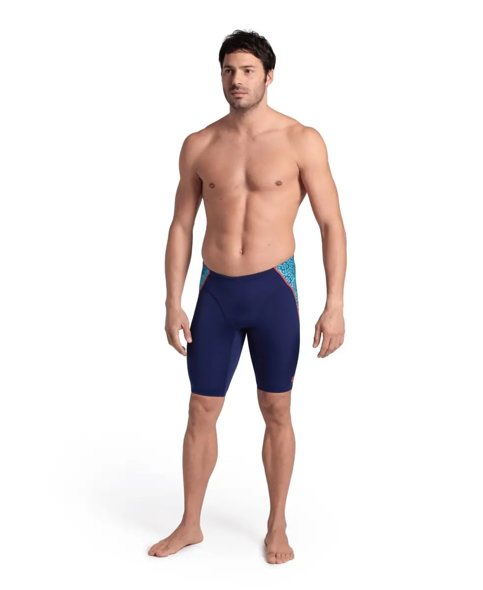 ARENA Performance Men's Camo Kikko Swim Jammer MaxLife Knee-Length | Chlorine Proof, UV Protected - view 6