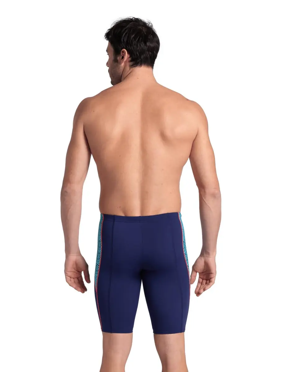 ARENA Performance Men's Camo Kikko Swim Jammer MaxLife Knee-Length | Chlorine-Proof, Eco-Friendly, UV Protected - view 2