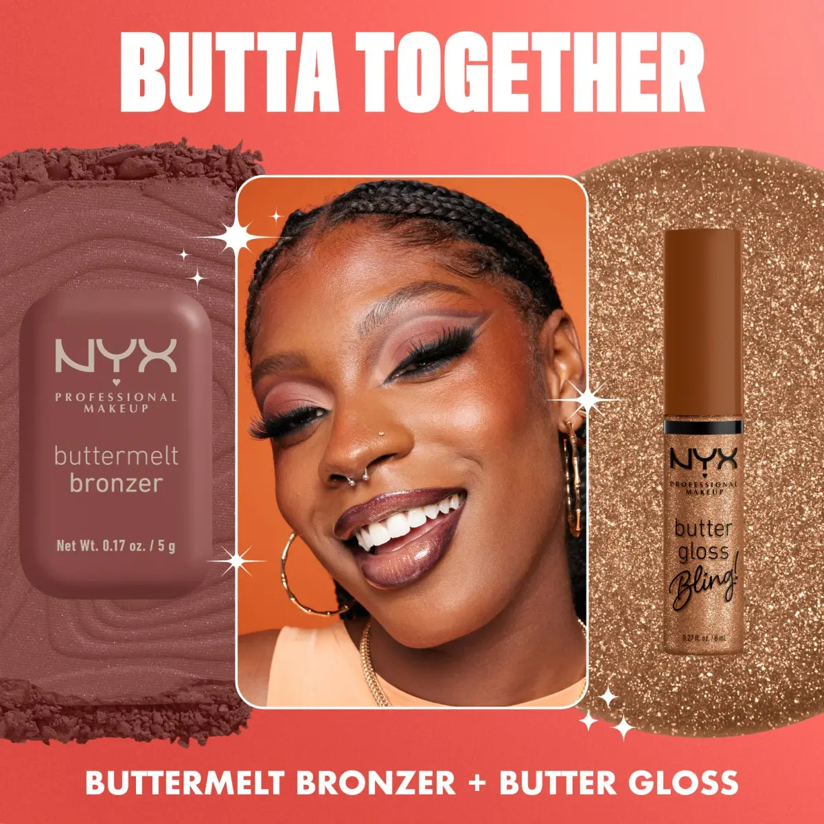 NYX PROFESSIONAL MAKEUP Butter Gloss Bling Lip Gloss, Dripped Out (Shimmer) 8ml (0.27 Fl Oz) - view 7