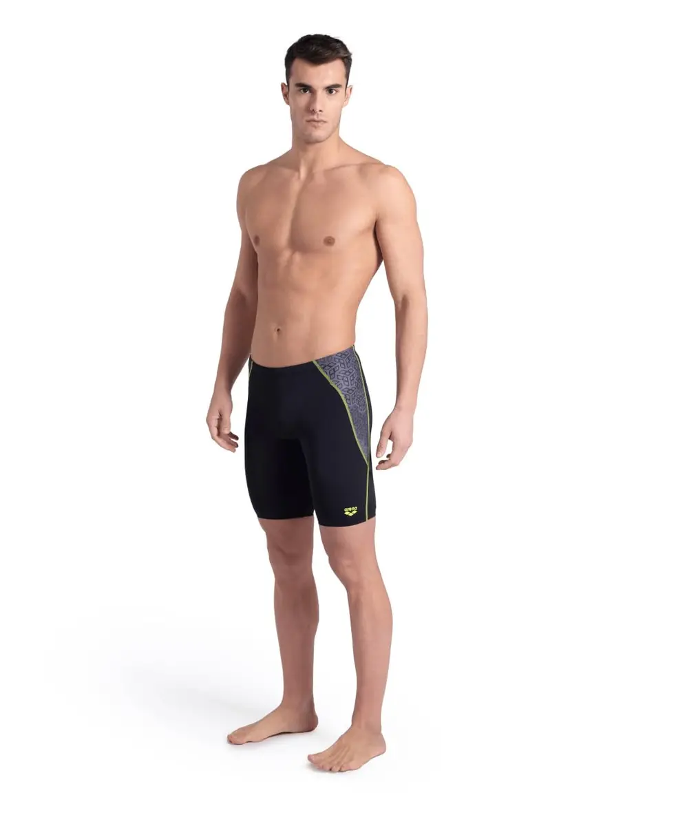 ARENA Performance Men's Camo Kikko Swim Jammer MaxLife Knee-Length | Chlorine-Resistant, Eco-Friendly, UV Protected - view 6