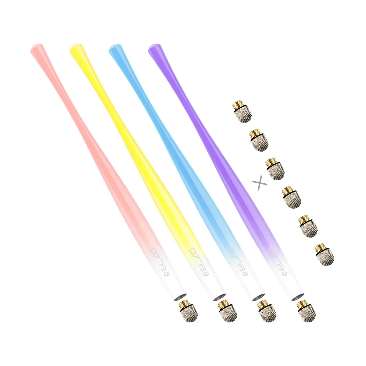 ELZO Capacitive Stylus Pens 4 Pack | Slim Metal Design for All Touch Screens in India - view 9